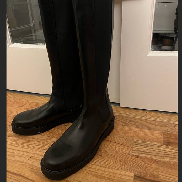 NWOT STAUD Women's Black Palamino Tall Boot (Size 40) - Picture 5 of 10